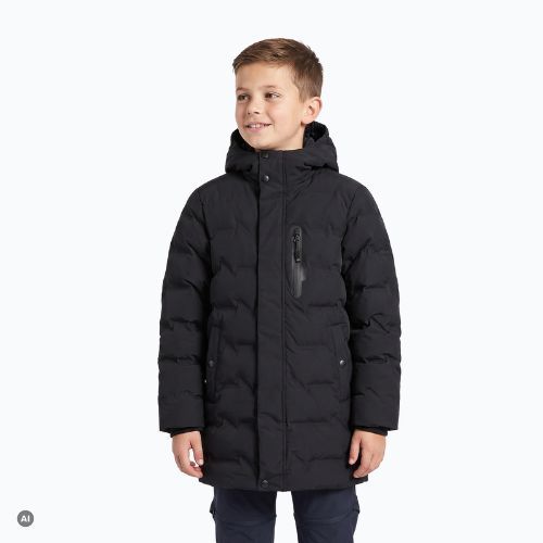 Geacă de puf pentru copii KADVA City Alpine JR negru