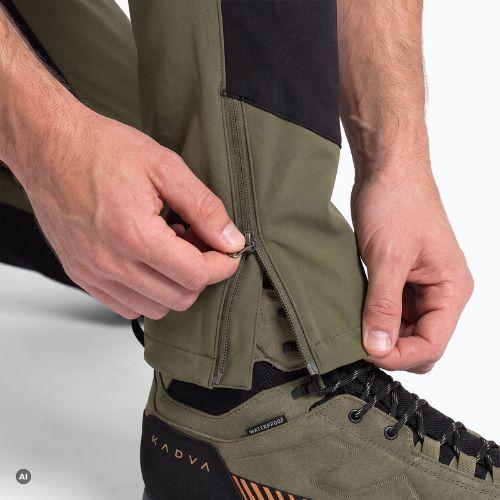 Pantaloni de drumeție pentru bărbați KADVA Woodsy verde