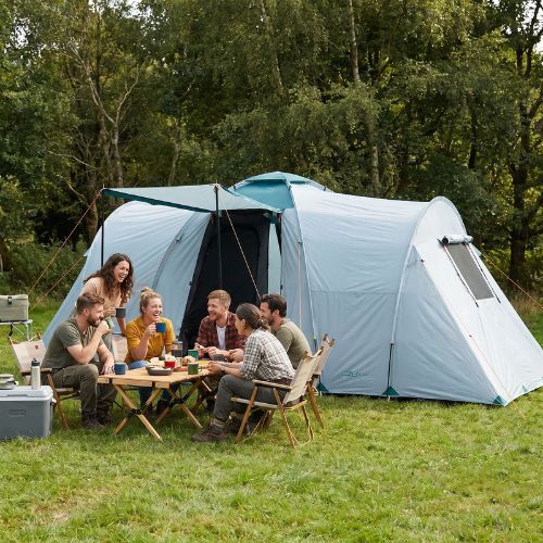 Cort de camping KADVA Kavio 6 plus gri