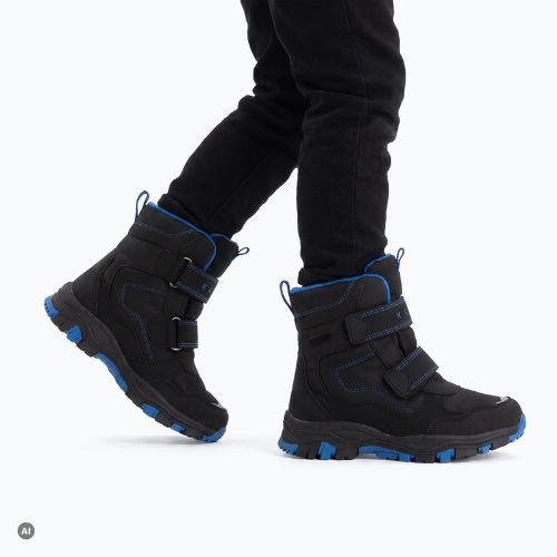Ghete de iarnă pentru copii KADVA Snowey Mid WP negru