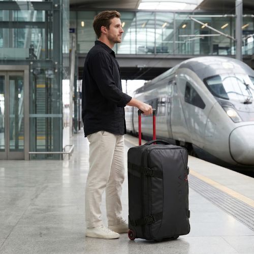Geantă de voiaj mare KADVA Mons 100 l negru