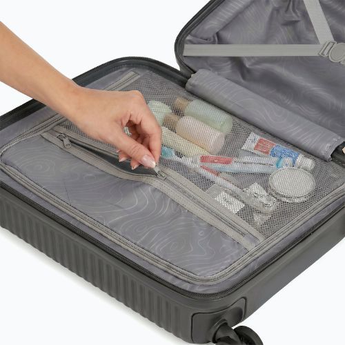 Geantă de voiaj de cabină KADVA Palero 38 l gri