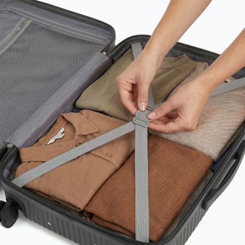 Walizka podróżna średnia KADVA Palero 64 l szary