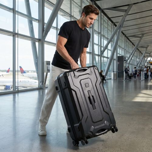 Geantă de voiaj KADVA Roca 120 l negru