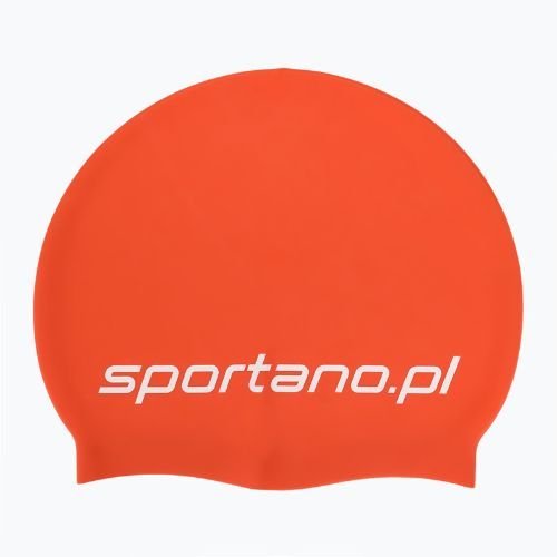 Cască înot SPORTANO silicone orange