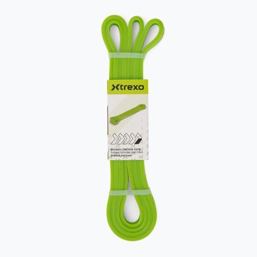 Banda elastică de rezistență XTREXO pentru reabilitare 0/5 TXO-B4Z068-OR verde