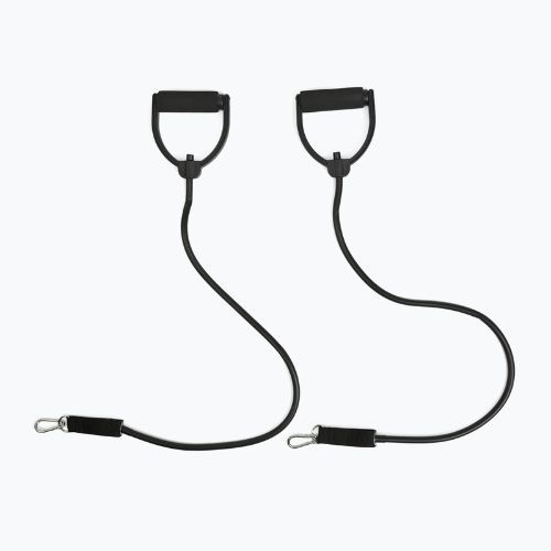 Minge de gimnastică XTREXO proFIT cu benzi elastice negru
