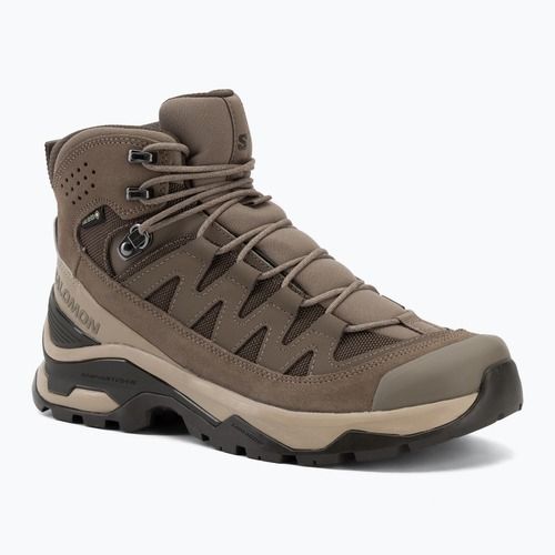 Încălțăminte de trekking pentru bărbați Salomon Quest Echo GTX walnut/dsrtan/blko