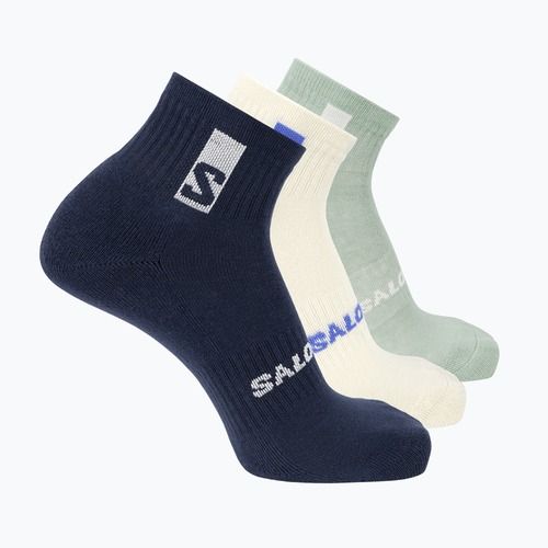 Șosete Salomon Everyday Ankle 3 perechi spellbound/vanilla ice/ice flow