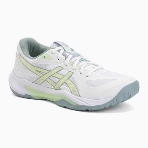Încălțăminte de volei pentru femei ASICS Gel-Tactic 13 white/illuminate yellow