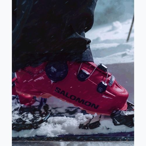 Clăpari de schi pentru bărbați Salomon S/Lab Shift Alpha Boa 140 raspberry/black/pansy