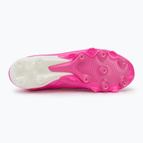 Încălțăminte de fotbal New Balance Tekela Pro Low V5 FG pink heat/metallic gold/pink satin