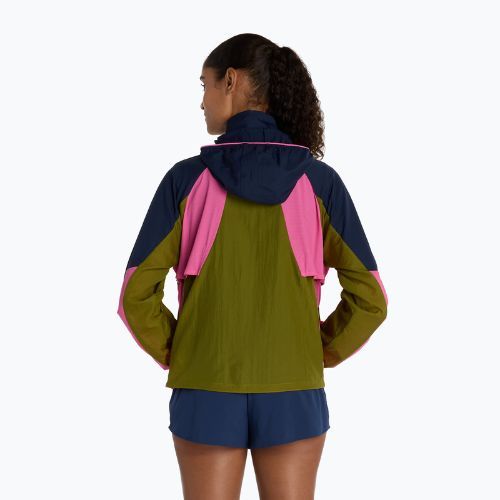 Geacă de alergare pentru femei New Balance RC sea moss