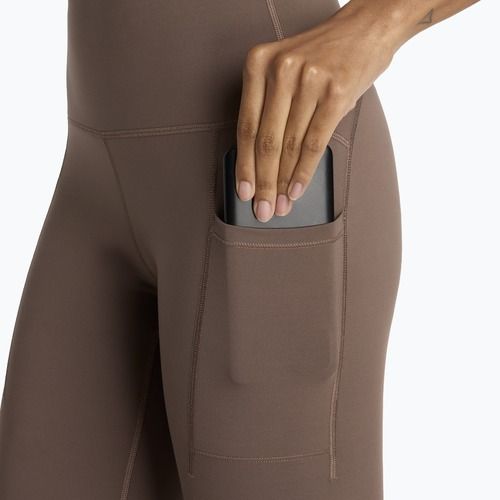 Colanți de alergare pentru femei New Balance Sleek Pocket High Rise cortado
