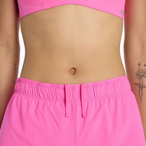 Pantaloni scurți pentru femei New Balance RC Seamless 3" pink heat