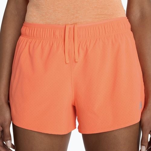 Pantaloni scurți pentru femei New Balance RC Seamless 3" tangerine heat
