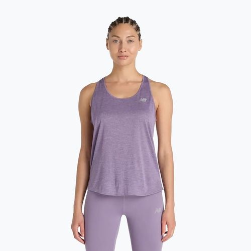 Tricou pentru femei New Balance Athletics Tank candied violet heather