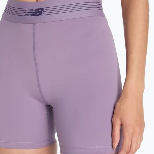 Pantaloni scurți pentru femei New Balance AC Fitted 5" candied violet