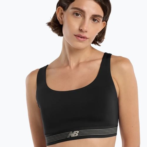 Sutien de antrenament New Balance AC Train black/white