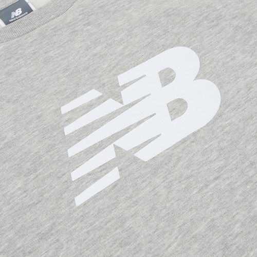 Bluză pentru bărbați New Balance Sport Core Brushed Crew reflection/white/light arctic grey