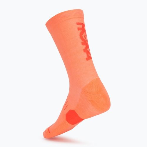 Șosete HOKA Gpx Crew Run neon cantaloupe