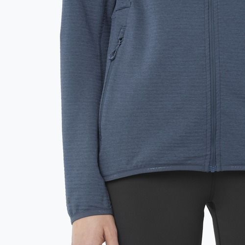 Bluză fleece pentru femei Salomon Lightwarm Full Zip blue nights