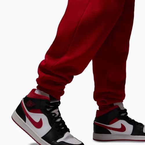 Spodnie męskie Nike Jordan Brooklyn Fleece gym red/white
