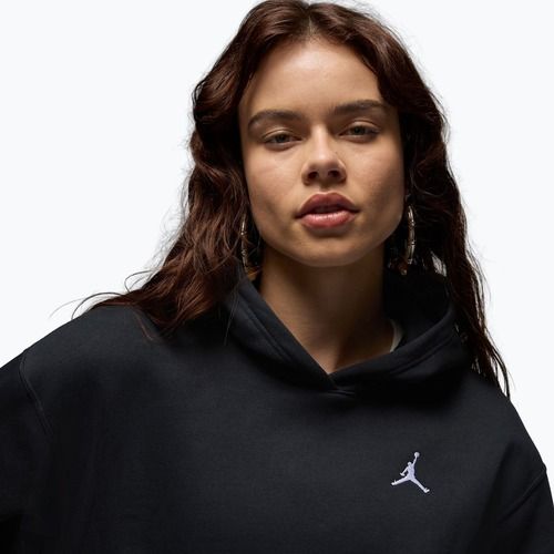 Bluză pentru femei Nike Jordan Brooklyn Fleece Hoodie black/white