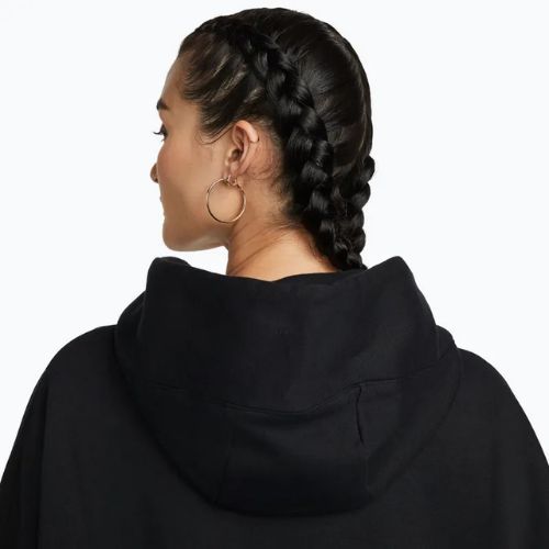 Bluză pentru femei Nike Sportswear Phoenix Fleece Oversized black/sail
