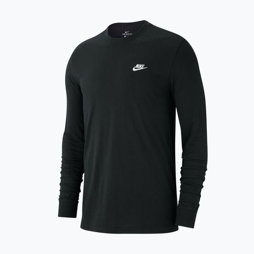 Longsleeve pentru bărbați Nike Sportswear Club black/white
