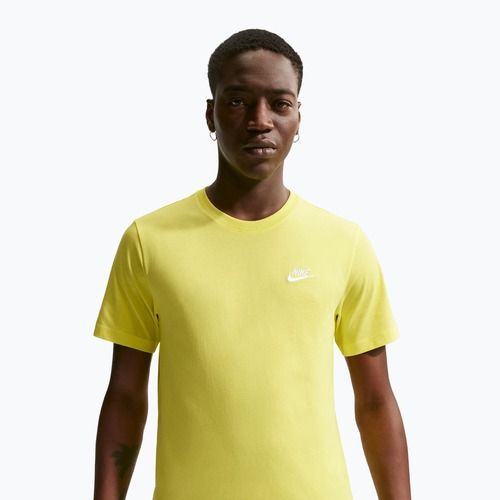 Tricou pentru bărbați Nike Sportswear Club sonic yellow