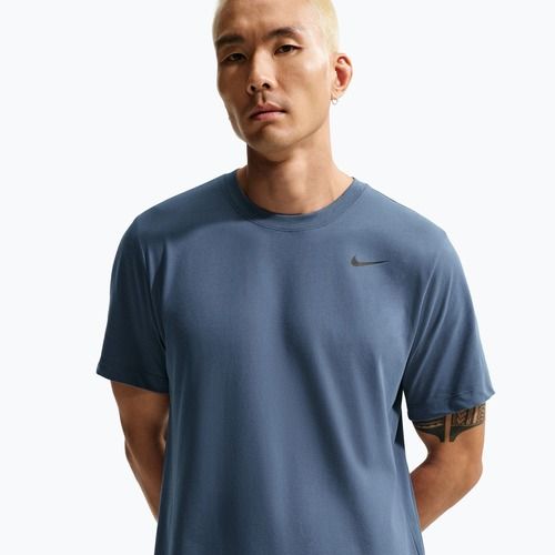 Tricou pentru bărbați Nike Dri-Fit diffused blue/black