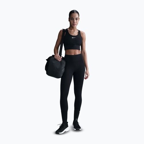 Colanți de antrenament pentru femei Nike Universa High-Waisted 7/8 black/anthracite/dark smoke grey