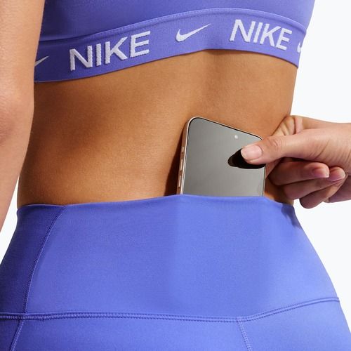 Colanți de antrenament pentru femei Nike One High-Waisted 7/8 sapphire/white