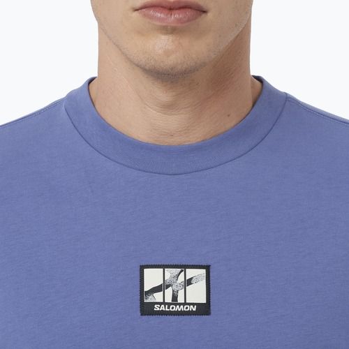 Tricou pentru bărbați Salomon Wild Rays Label marlin