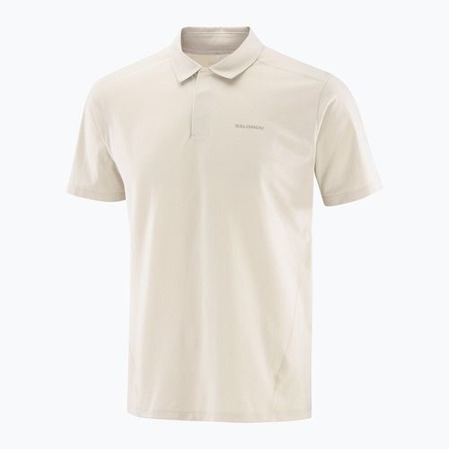 Tricou polo pentru bărbați Salomon Trackline Polo silver cloud