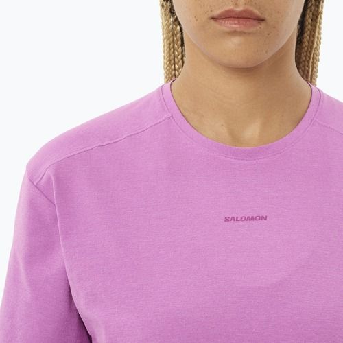Tricou pentru femei Salomon Trackline iris orchid