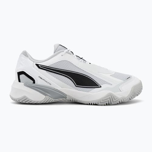 Încălțăminte de handbal pentru bărbați PUMA Solarstrike 4 puma white/puma black/silver