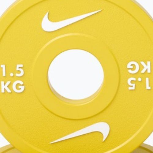 Greutate Nike Strength Change Plates 2 x 1,5 kg yellow/white
