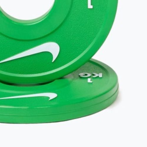 Greutate Nike Strength Change Plates 2 x 1 kg green/white