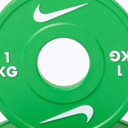 Greutate Nike Strength Change Plates 2 x 1 kg green/white
