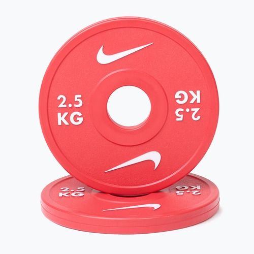 Greutate Nike Strength Change Plates 2 x 2,5 kg red/white