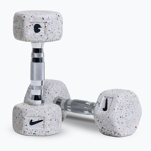 Gantere Nike Strength Grind Hex Dumbbell 2 x 3 kg wolf grey