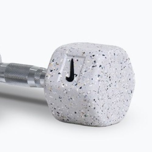 Gantere Nike Strength Grind Hex Dumbbell 2 x 5 kg wolf grey