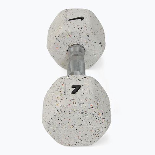 Gantere Nike Strength Grind Hex Dumbbell 2 x 7 kg wolf grey