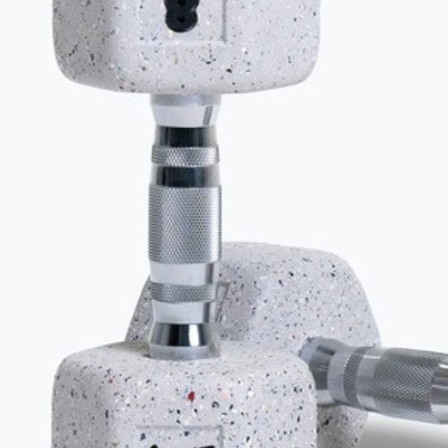 Gantere Nike Strength Grind Hex Dumbbell 2 x 8 kg wolf grey