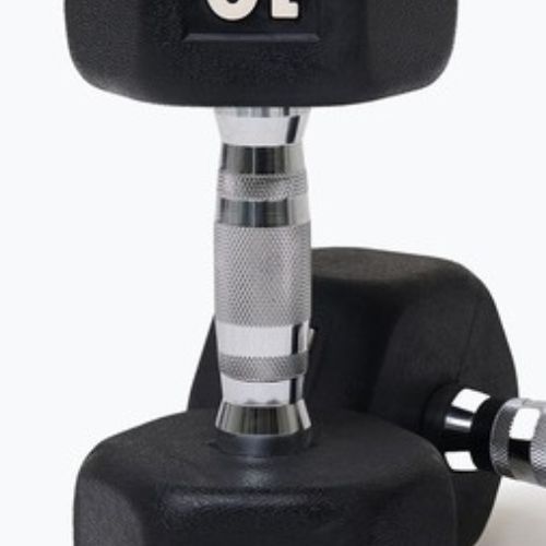 Gantere Nike Strength Hex Dumbbell 2 x 10 kg black/white