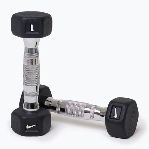 Gantere Nike Strength Hex Dumbbell 2 x 1 kg black/white
