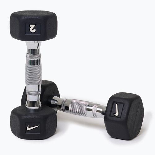 Gantere Nike Strength Hex Dumbbell 2 x 2 kg black/white