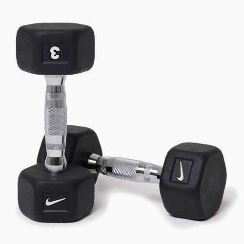 Gantere Nike Strength Hex Dumbbell 2 x 3 kg black/white
